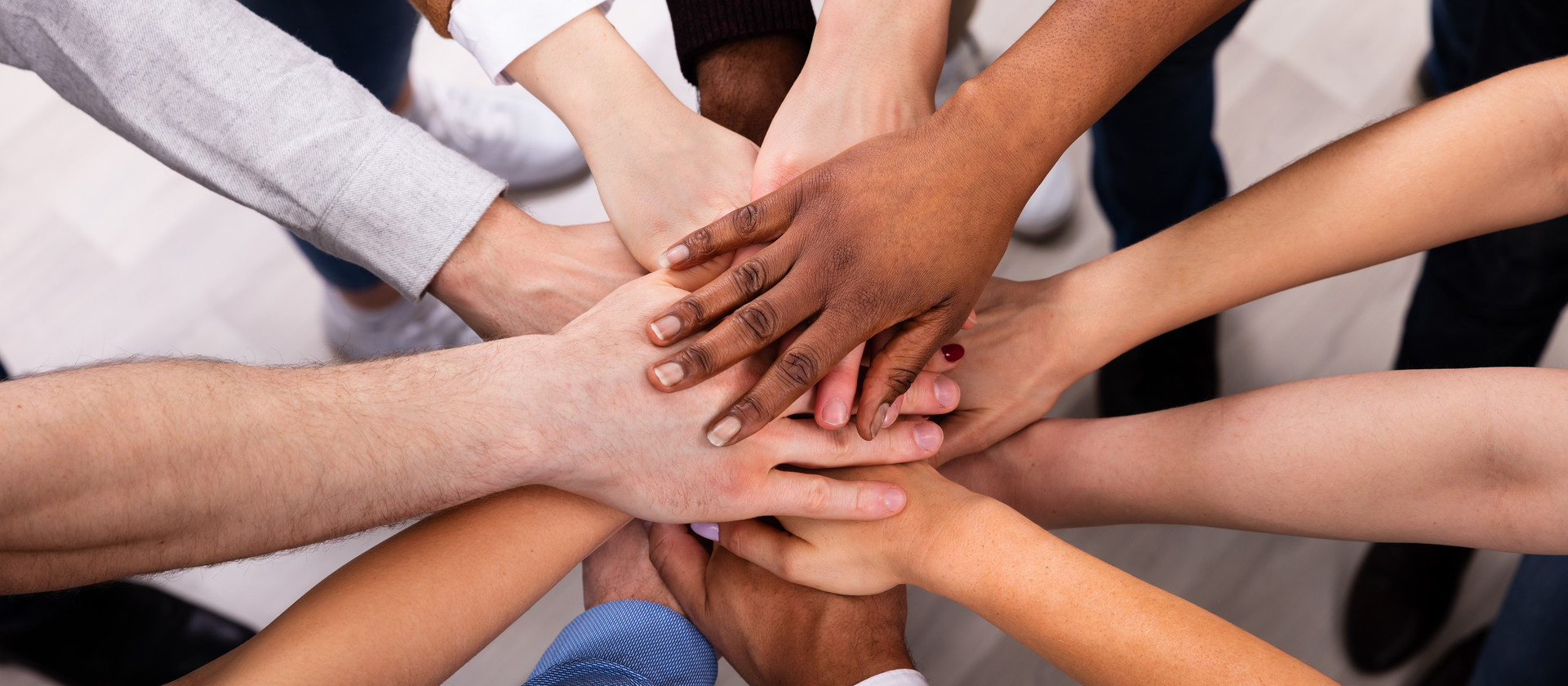 Diverse People Stacking Hand Together